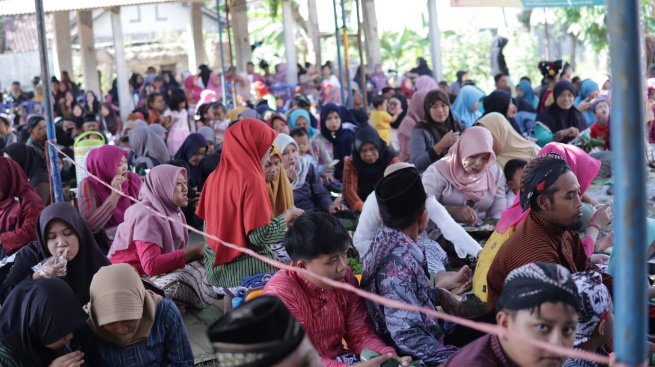 Padukuhan Klegen Laksanakan Merti Dusun Secara Swadaya Gotong Royong